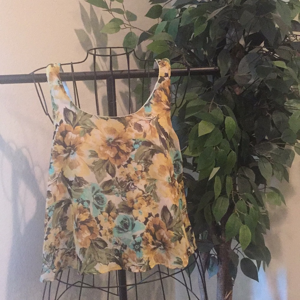 Floral Tank Top